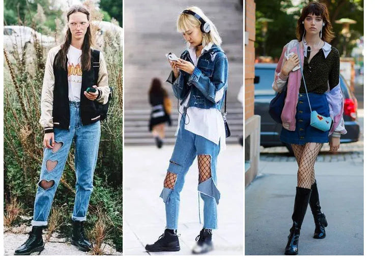 Women’s Sexy Fishnet Stockings – High-Waist Pantyhose