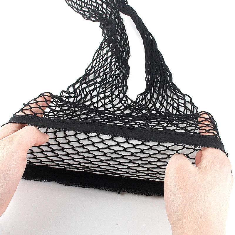 Women’s Sexy Fishnet Stockings – High-Waist Pantyhose