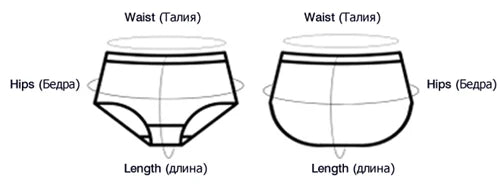 3-Pack Women’s Leakproof Menstrual Briefs