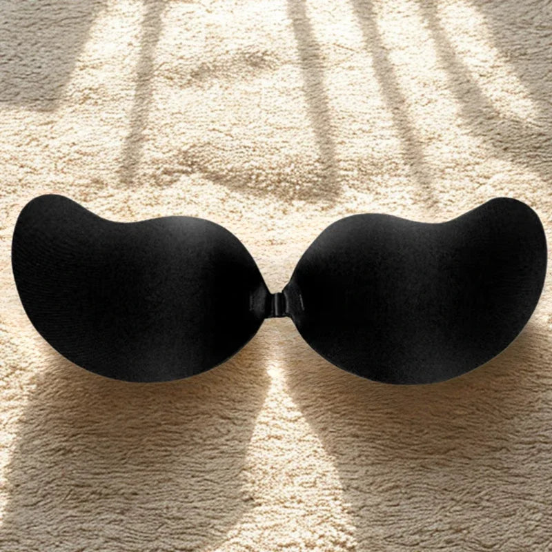 Invisible Nude Bra Push Up Chest Paste Sexy Breast Pasty Invisible Mango Silicone Chest Sticker For Women Wedding DropShip