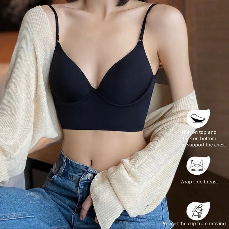 Invisible Lift-Up Backless Bra