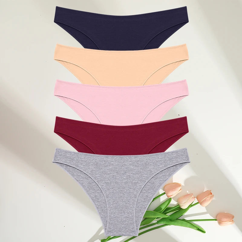 Cotton Comfort Panty Set – 5 Pack