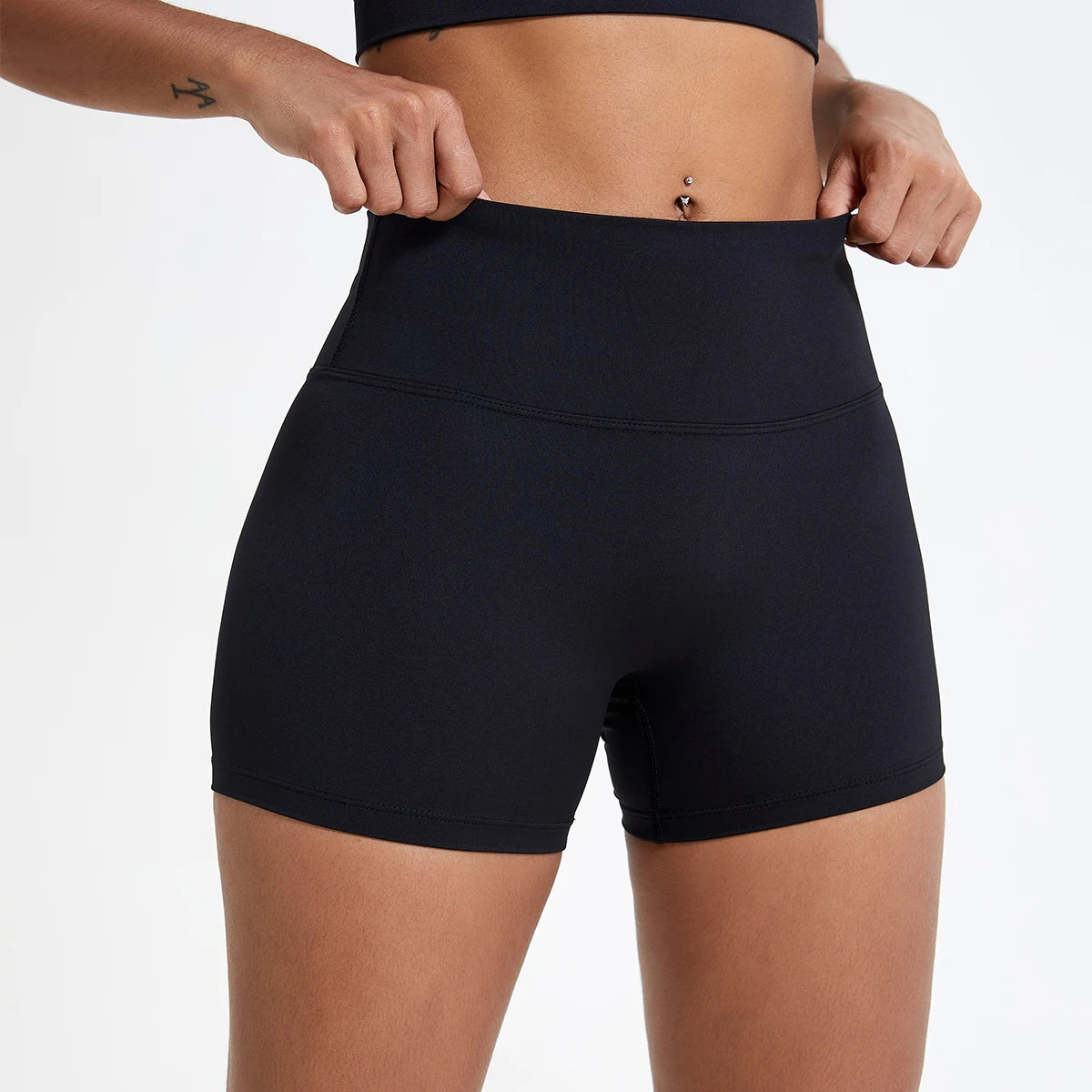 Women’s High-Waist Running Shorts – Buttock Lift & Slim Fit