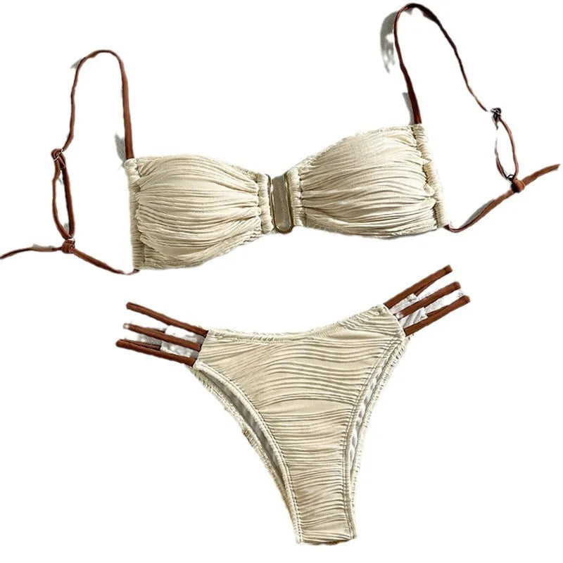 Push-Up Brazilian Bikini Set – Women’s Swimwear & Pool Bather