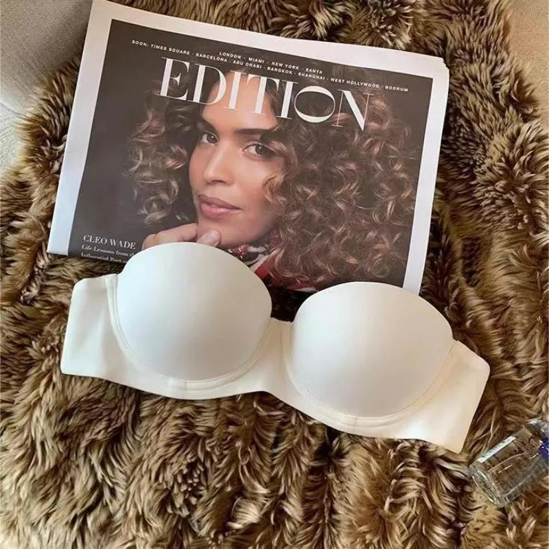 Padded Invisible Push-Up Bra for Women