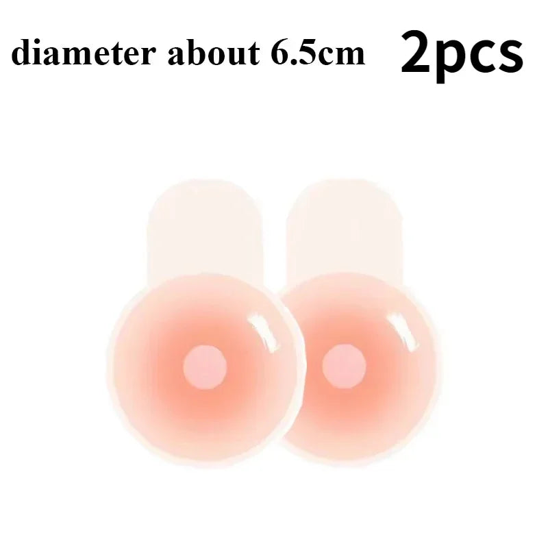 New Reusable Silicone Nipple Cover for Women Bra Sticker Breast Petal Strapless Bra Invisible Boob Pads Chest Pasties Intimates