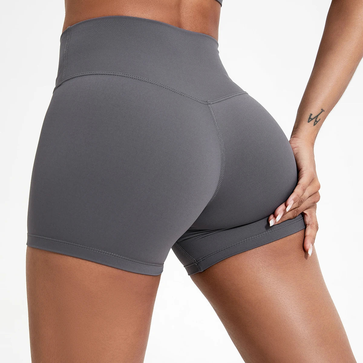 Women’s High-Waist Running Shorts – Buttock Lift & Slim Fit