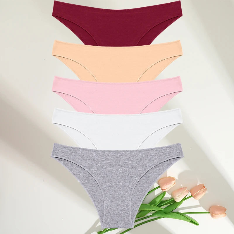 Cotton Comfort Panty Set – 5 Pack