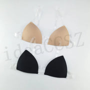 Sticky Bra for Women Backless Wedding Dress Silicone Plunge Deep U Neck Adhesive Bras Lift Boob Invisible Underwear Nipple Cover