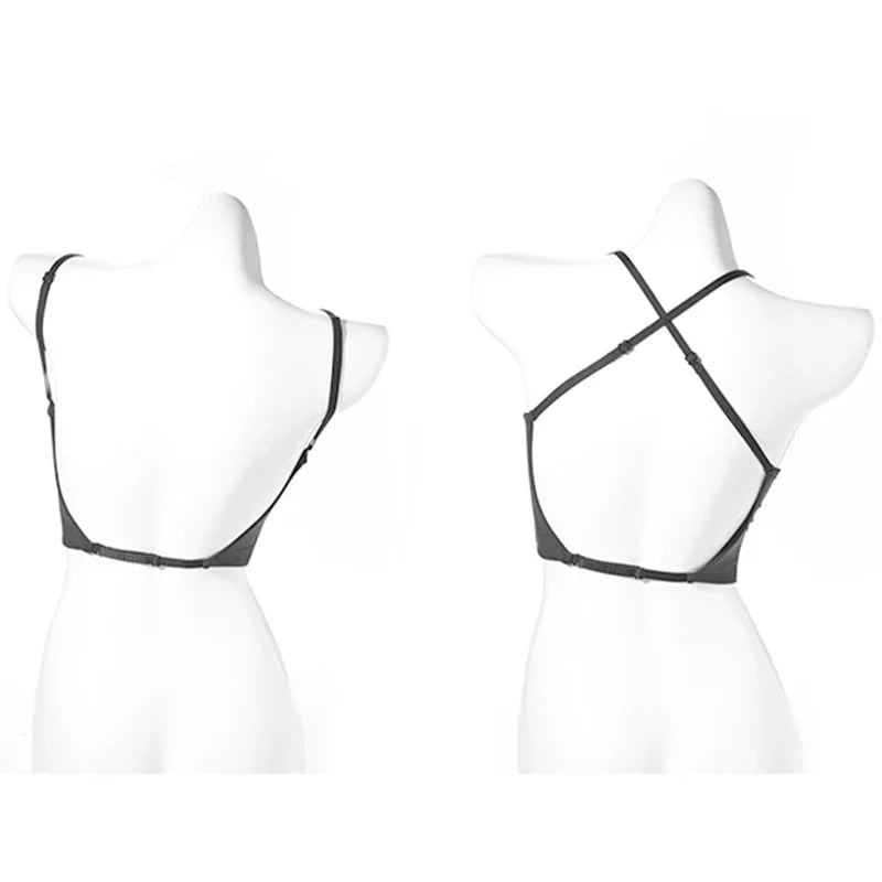 Invisible Lift-Up Backless Bra