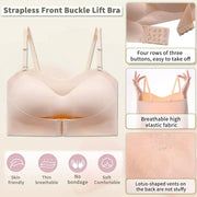 Invisible Strapless Bra For Women Wireless Push Up Non Slip Wedding Brassiere Big Breasts Underwear Sexy Lingerie S-Xl Plus Size