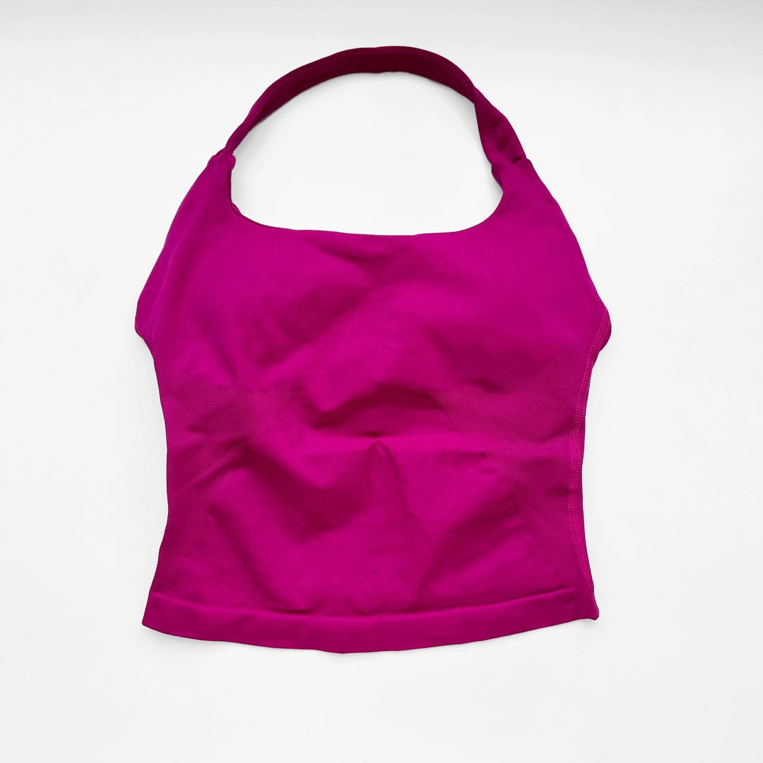 Workout & Pilates Halter Vest Top – Chest Support Included