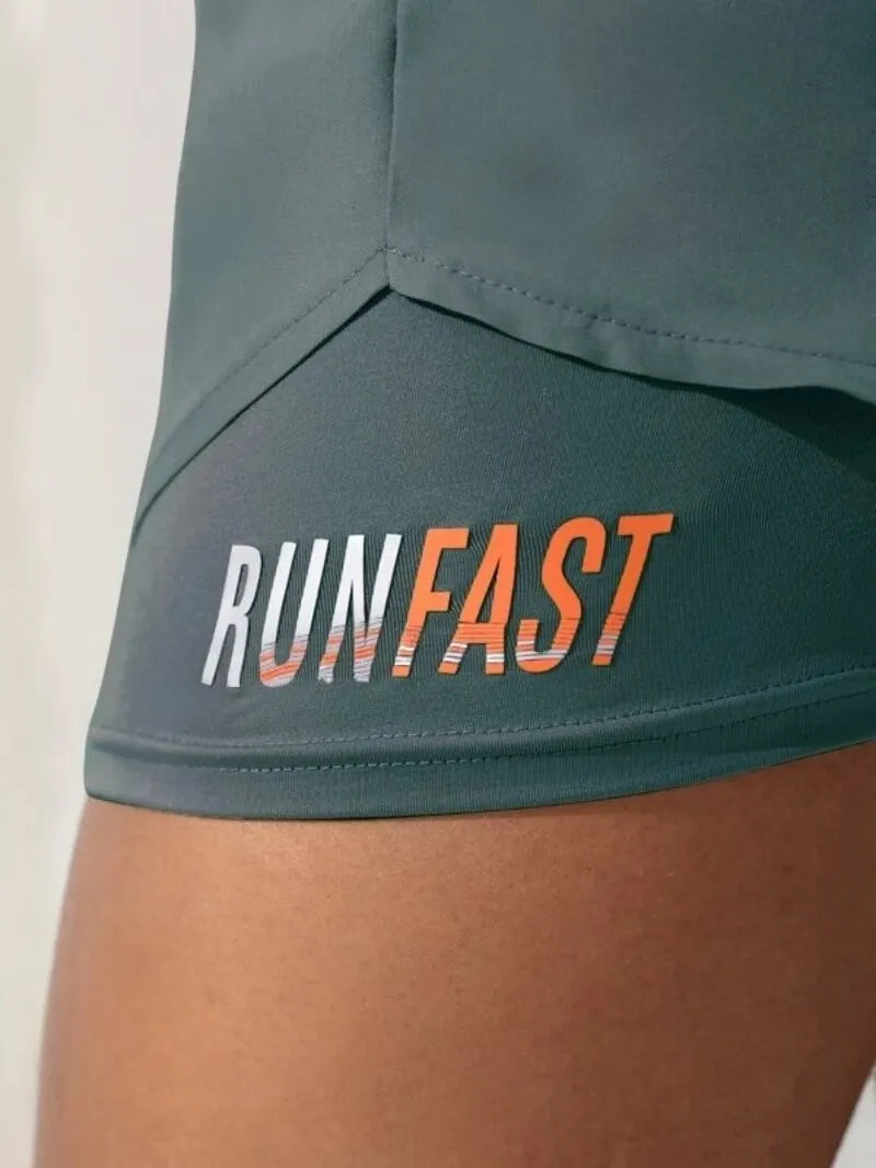 Comfortable Workout Shorts with Two-Piece Design