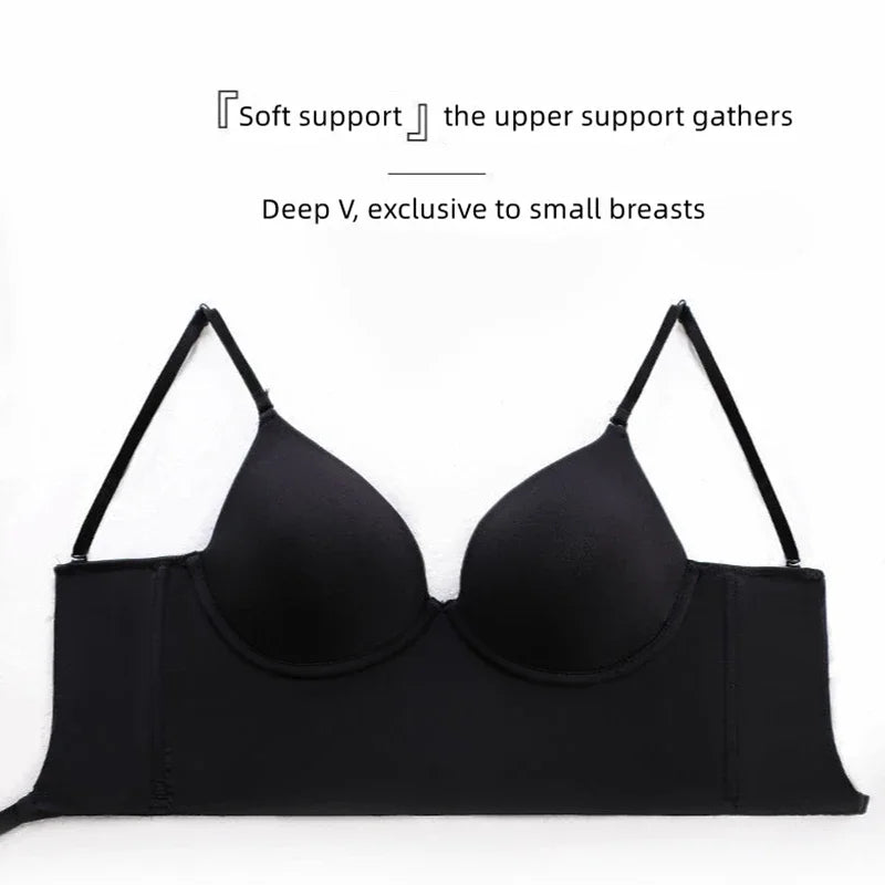 Invisible Lift-Up Backless Bra
