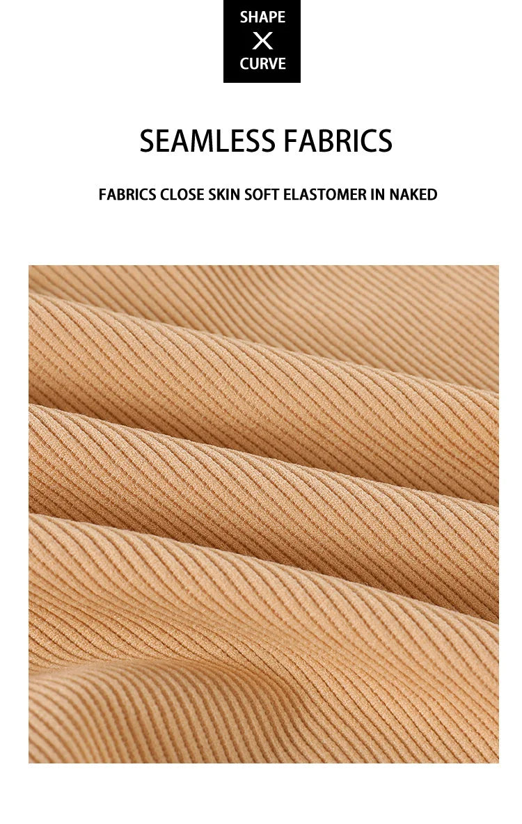 Full Body High Elastic Bodysuit Shapewear – Seamless Tummy Control Waist Trainer