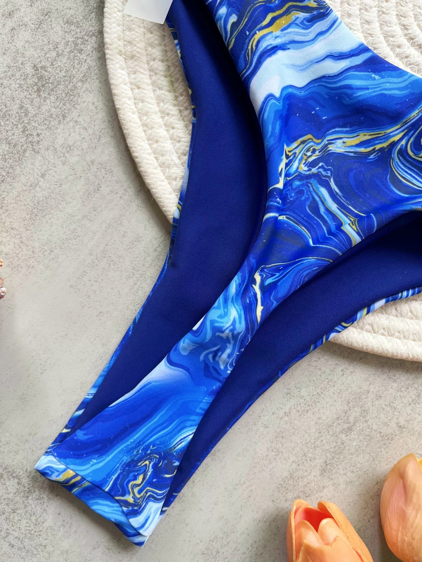 Halter Top & Mini Thong Bikini Set – High Cut Women’s Swimwear