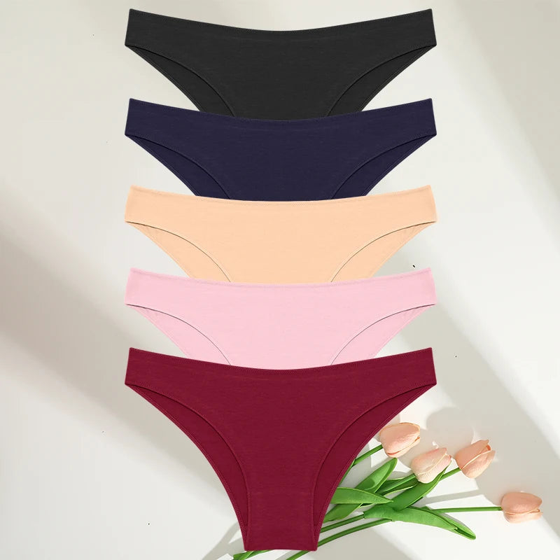Cotton Comfort Panty Set – 5 Pack