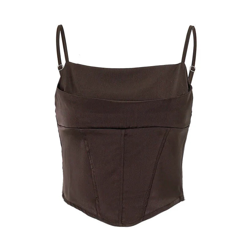 Summer Spaghetti Strap Skinny Camisole Top