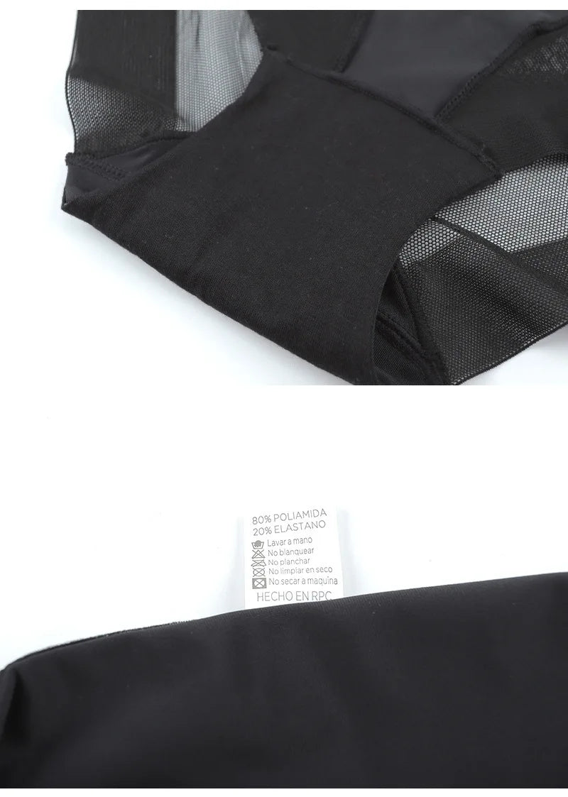 High-Waist Tummy Tuck Shaping Panties with Butt Lifter