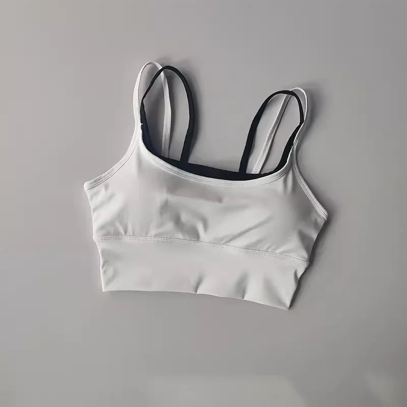 Sports Bra for Women Gym Vest Yoga Beauty Black Tube Top Running Sports Bra Fitness Yoga Crop Top Underwear Sexy Sport Bra Top