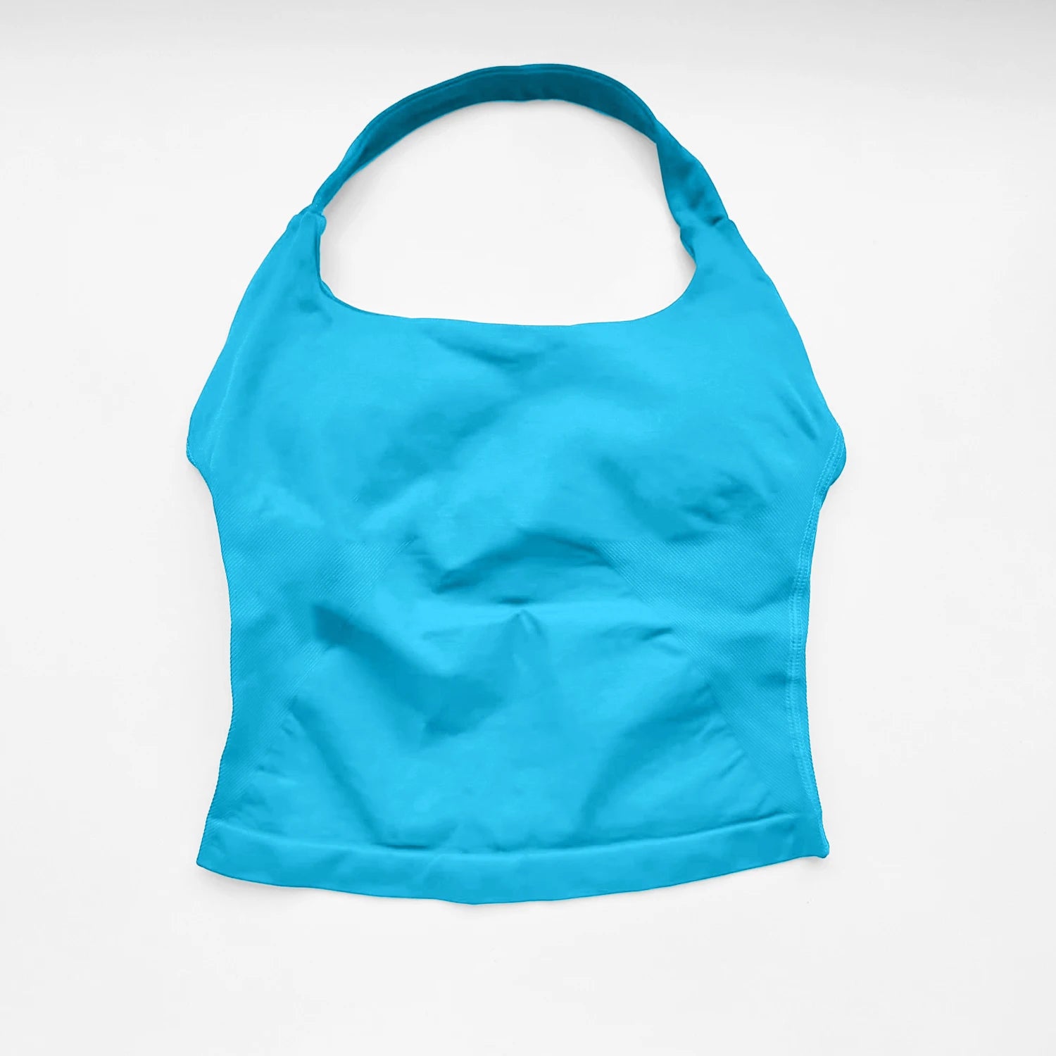 Workout & Pilates Halter Vest Top – Chest Support Included