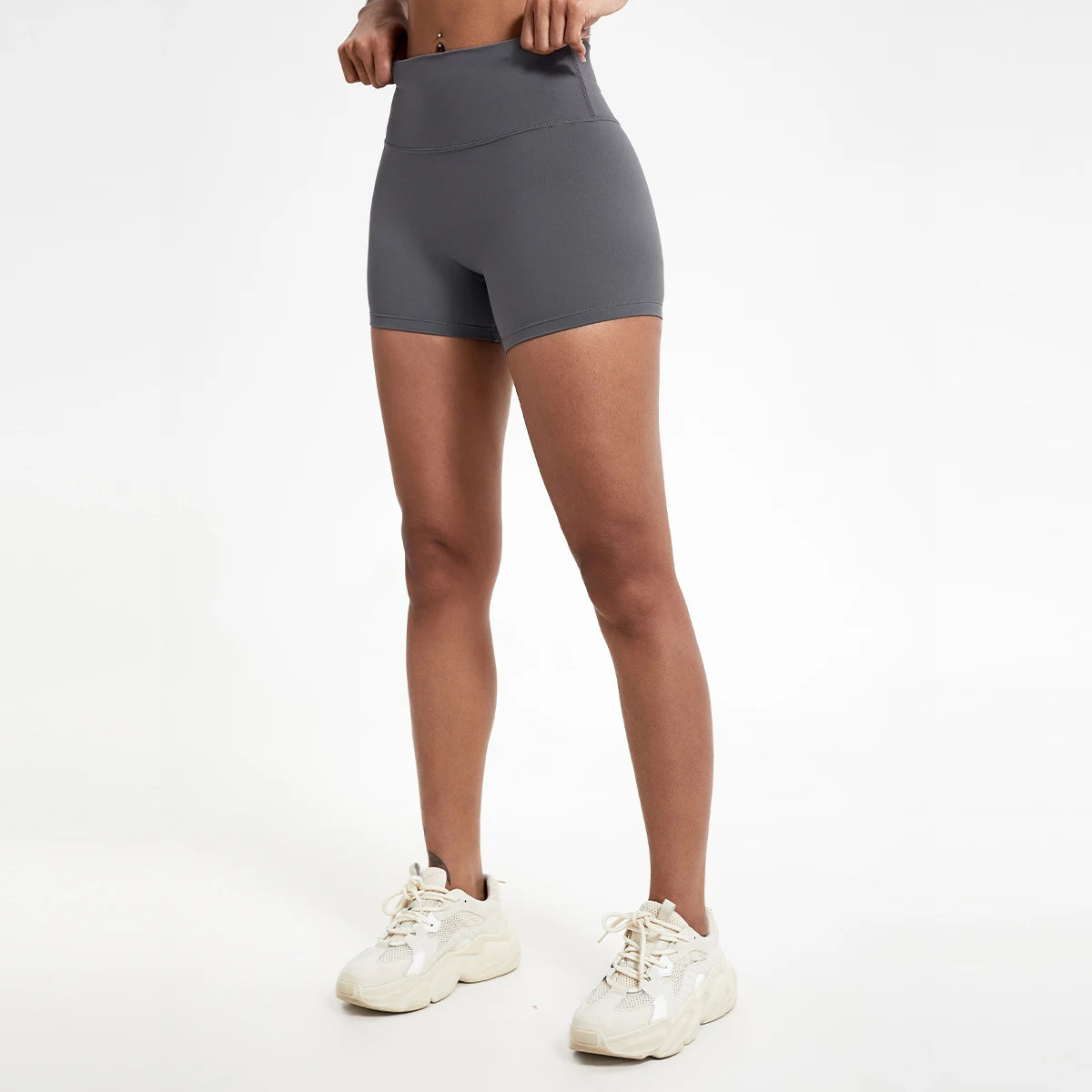 Women’s High-Waist Running Shorts – Buttock Lift & Slim Fit