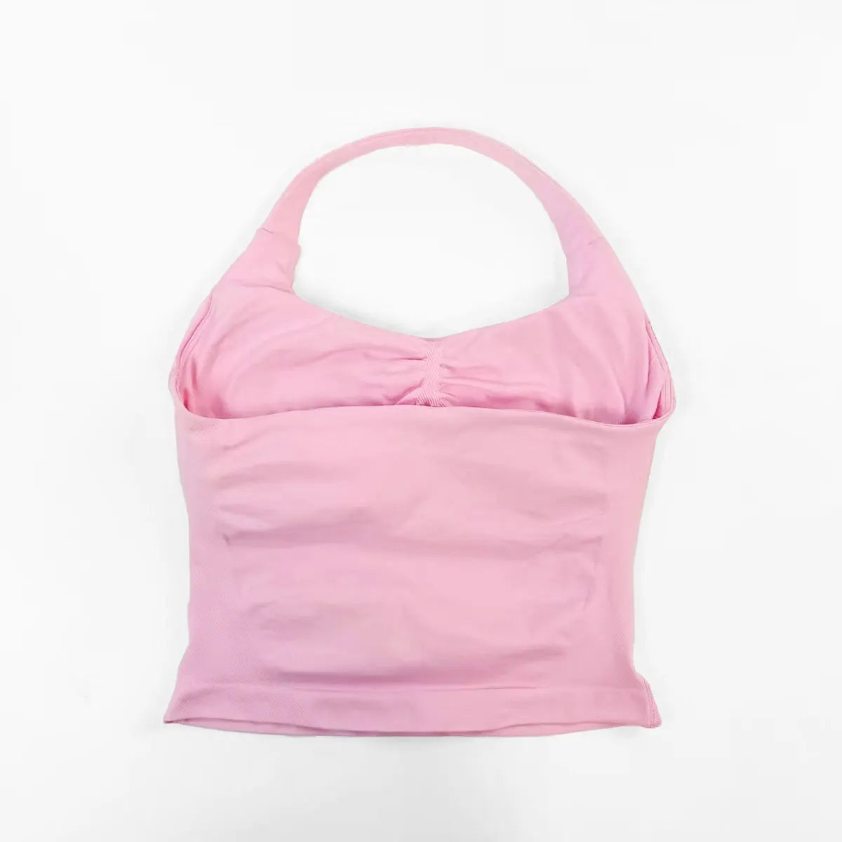 Workout & Pilates Halter Vest Top – Chest Support Included