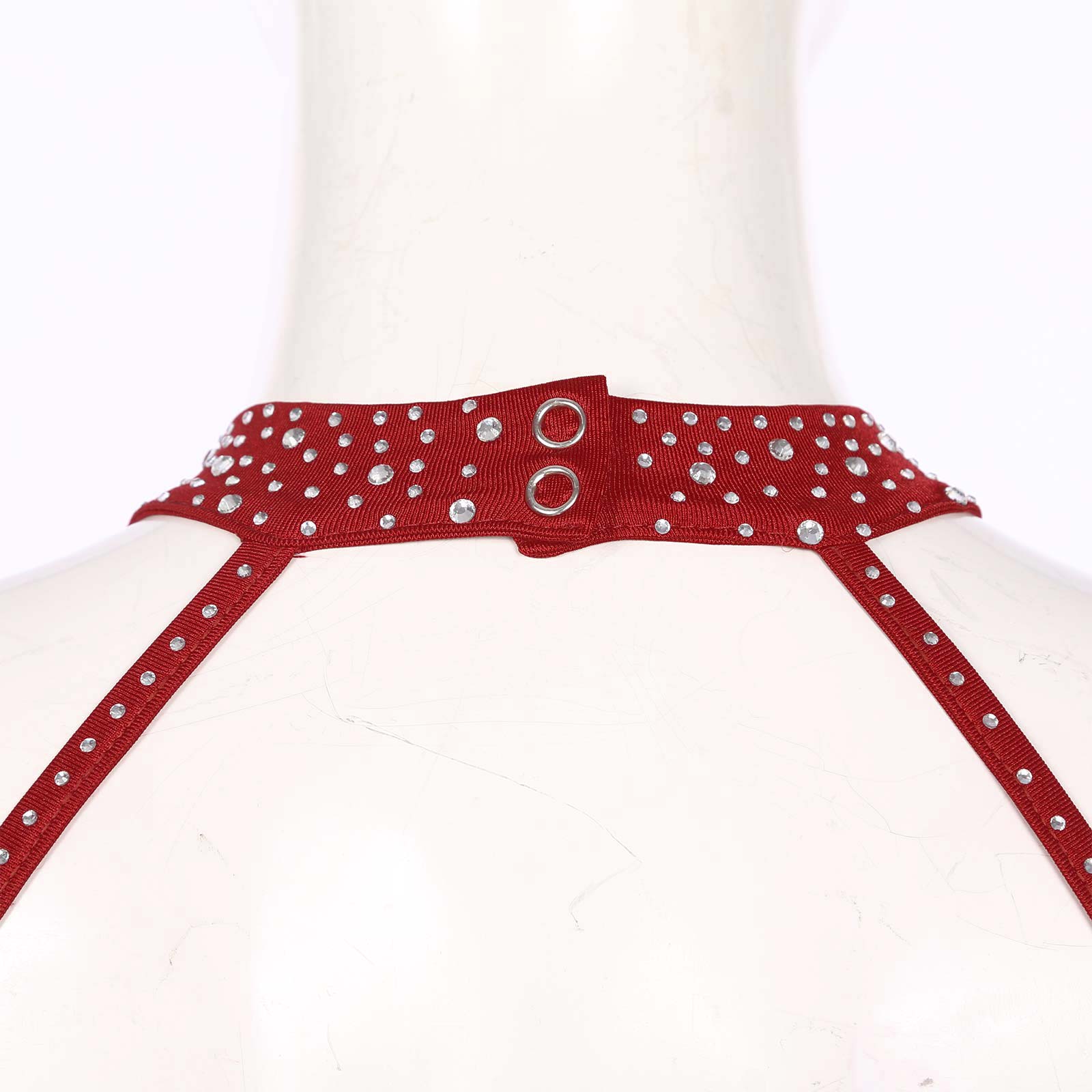 Women’s Rhinestone Tassel Latin Dance Leotard Dress – Tango, Cha-Cha, Salsa