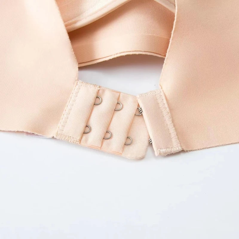 Seamless No-Steel-Ring Push-Up Bra