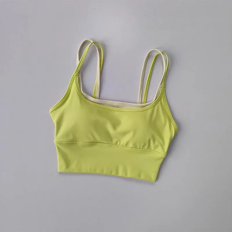 Sports Bra for Women Gym Vest Yoga Beauty Black Tube Top Running Sports Bra Fitness Yoga Crop Top Underwear Sexy Sport Bra Top
