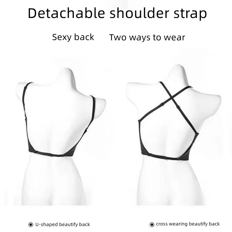 Invisible Lift-Up Backless Bra