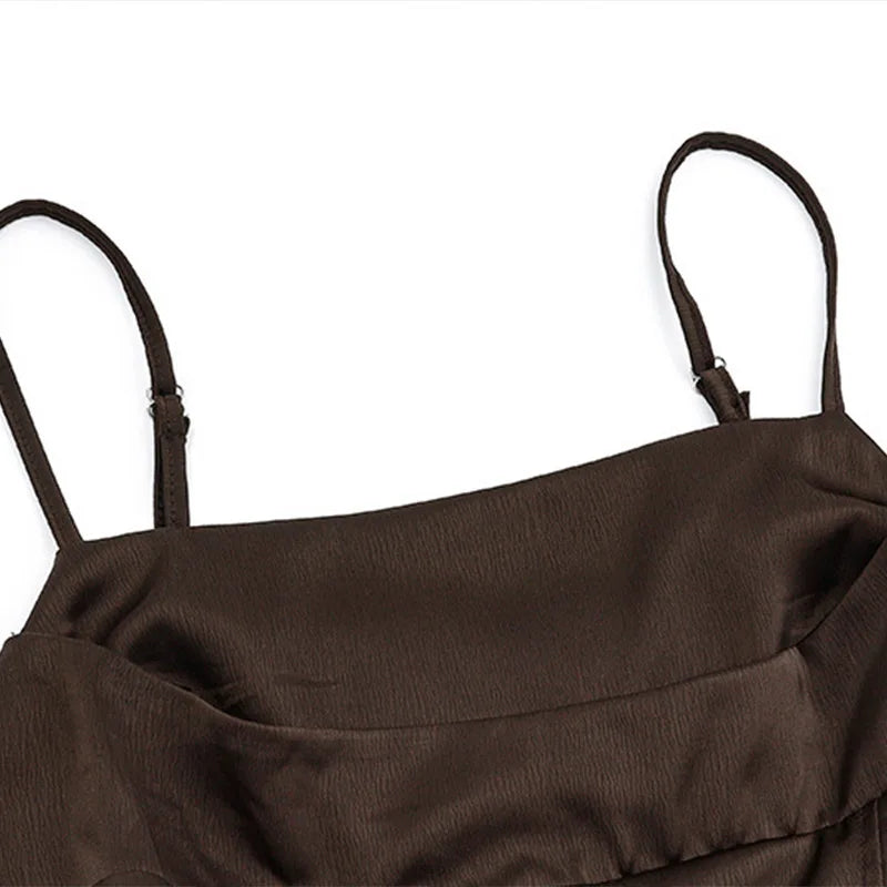 Summer Spaghetti Strap Skinny Camisole Top