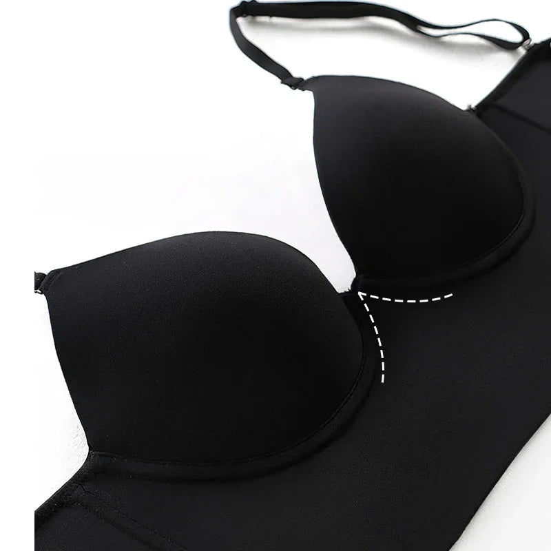 Invisible Lift-Up Backless Bra