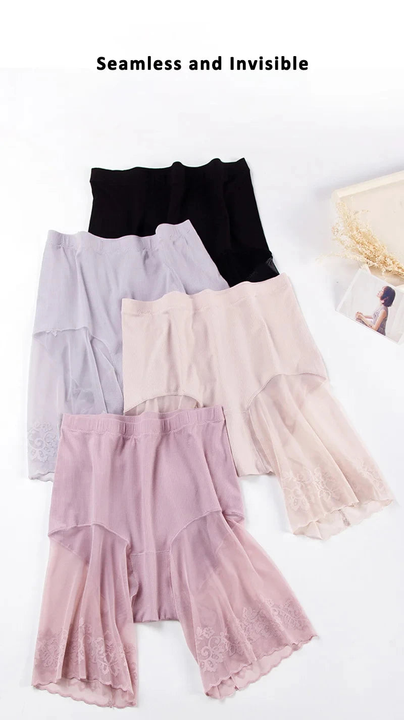 Women’s Summer Seamless Shorts – Thigh Protection & Comfort