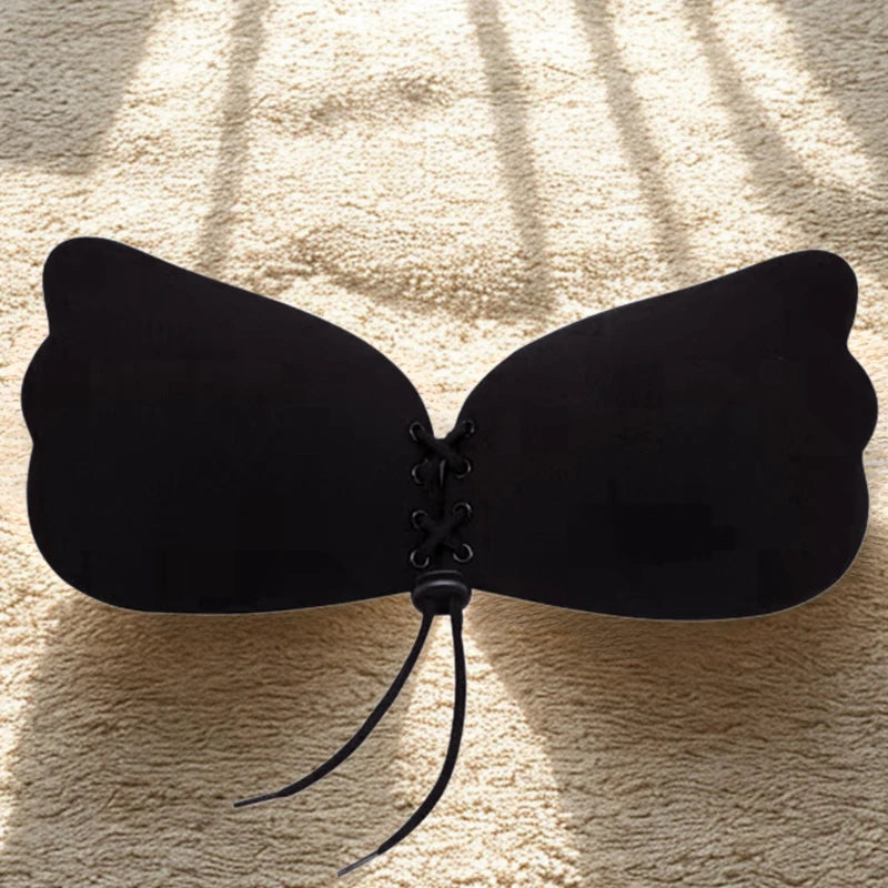 Invisible Nude Bra Push Up Chest Paste Sexy Breast Pasty Invisible Mango Silicone Chest Sticker For Women Wedding DropShip