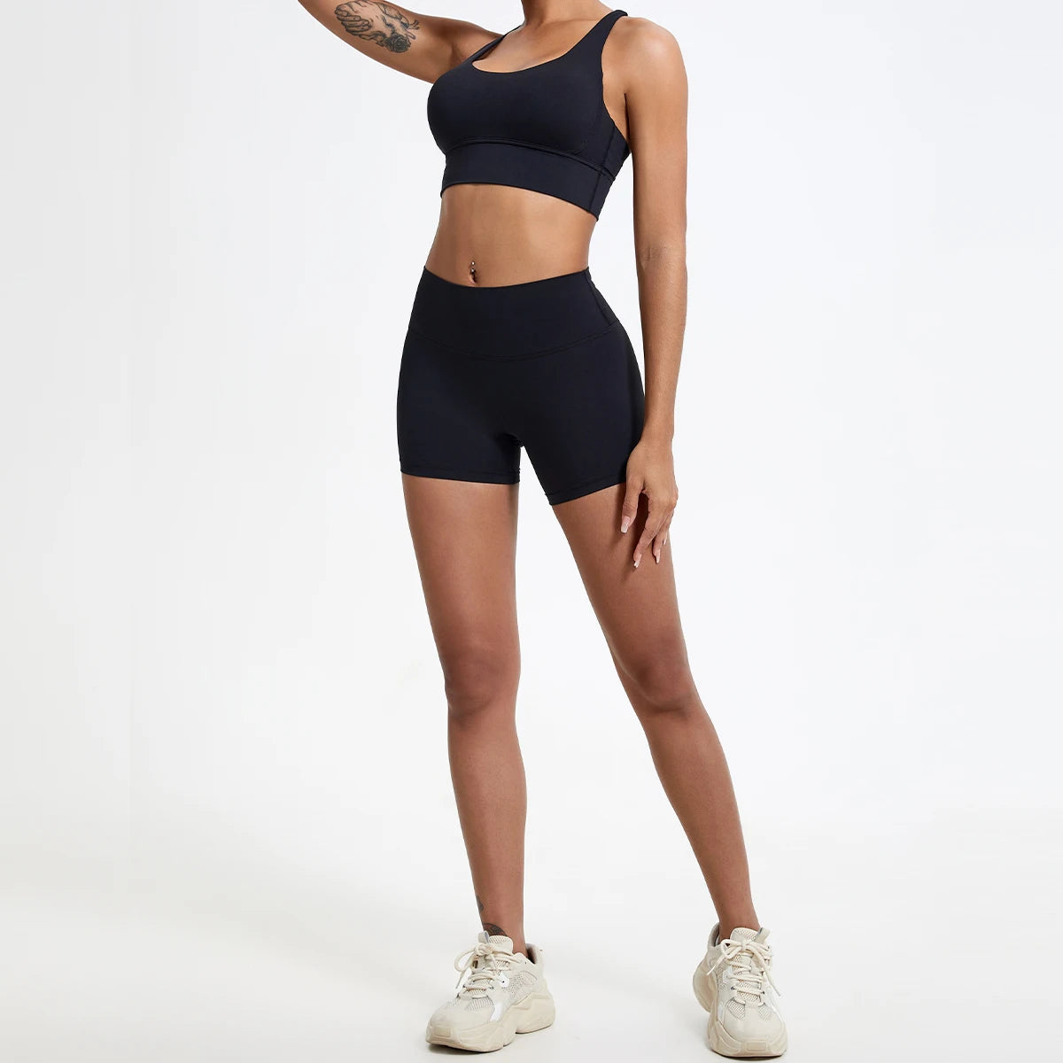 Women’s High-Waist Running Shorts – Buttock Lift & Slim Fit