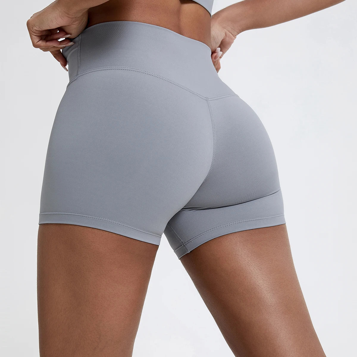 Women’s High-Waist Running Shorts – Buttock Lift & Slim Fit