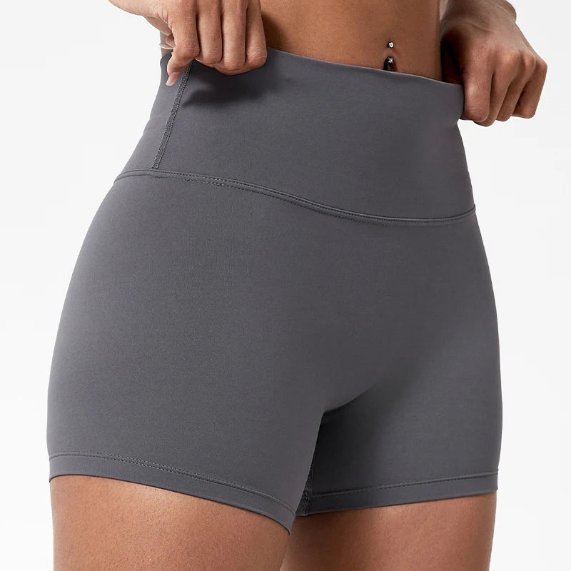 Women’s High-Waist Running Shorts – Buttock Lift & Slim Fit
