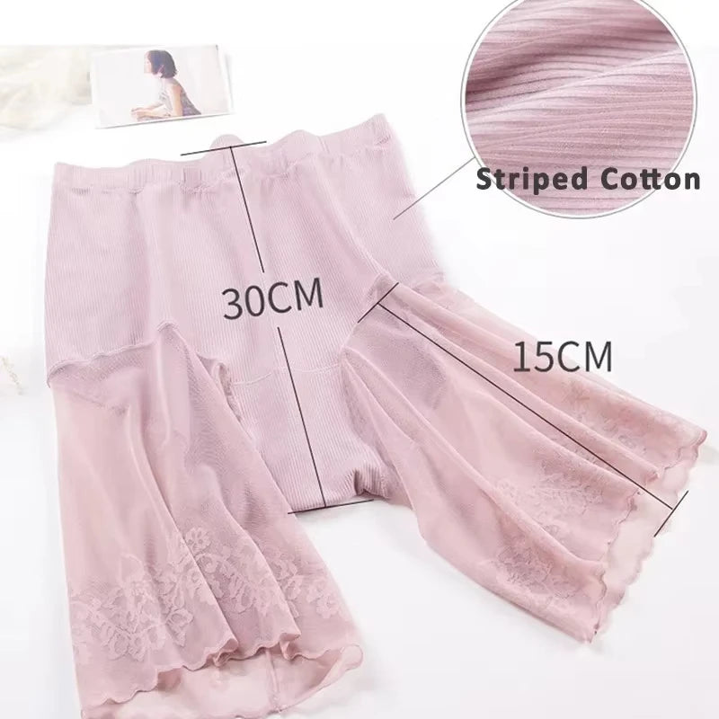 Women’s Summer Seamless Shorts – Thigh Protection & Comfort