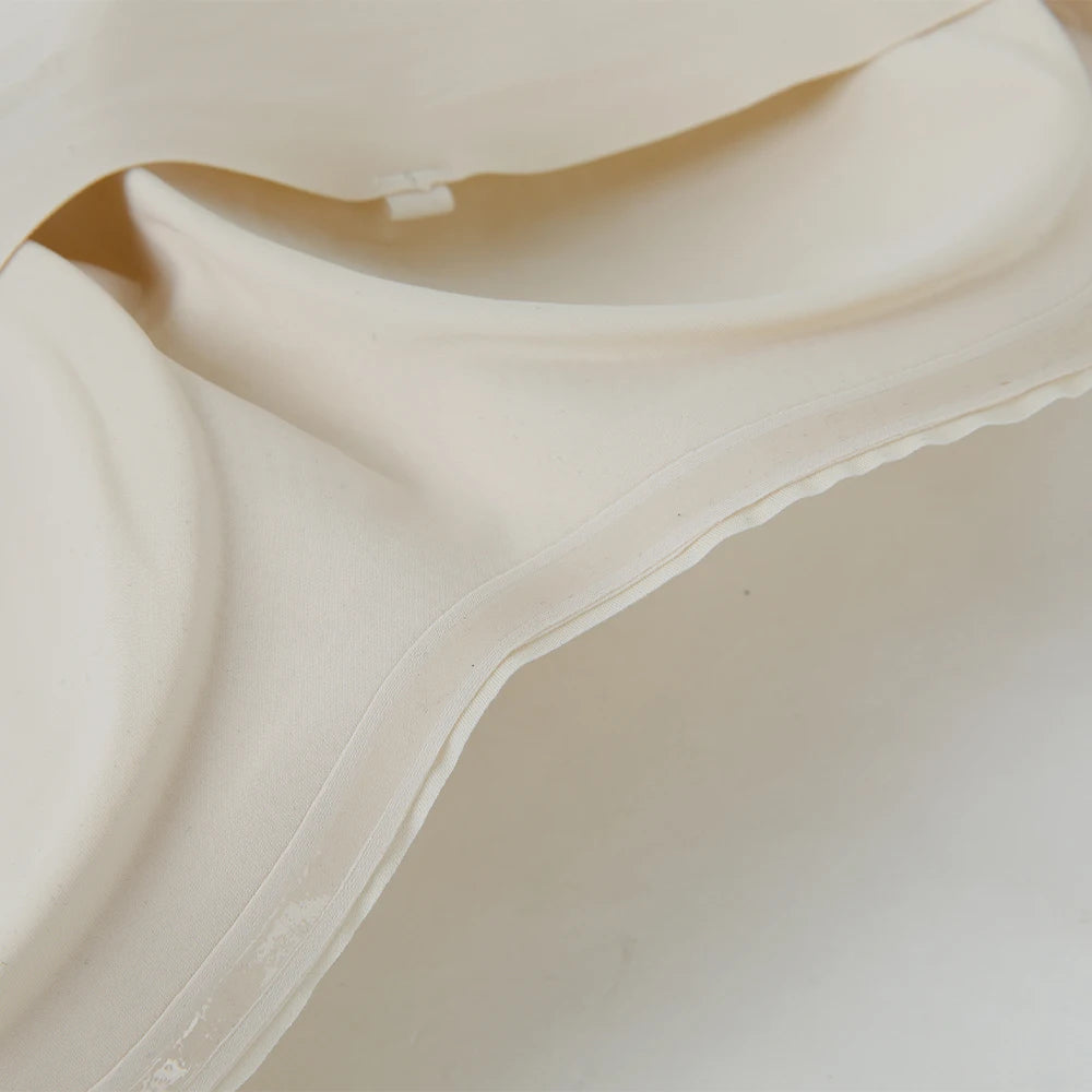 Women Strapless Padded Bra Seamless Front Button Cross Bandage Bras Comfortable Smooth Plus Size Lingerie for Women