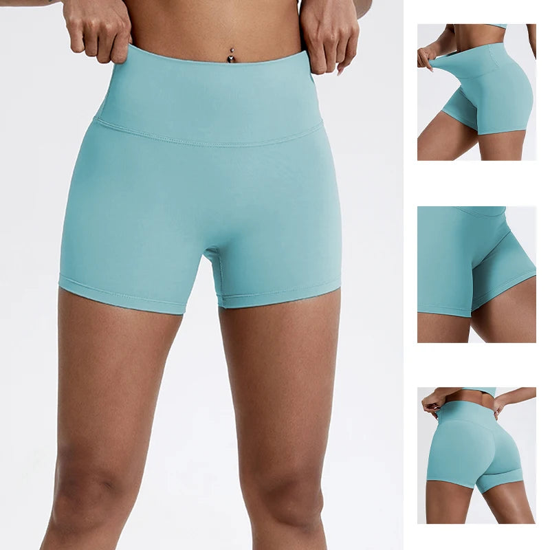 Women’s High-Waist Running Shorts – Buttock Lift & Slim Fit
