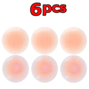 New Reusable Silicone Nipple Cover for Women Bra Sticker Breast Petal Strapless Bra Invisible Boob Pads Chest Pasties Intimates