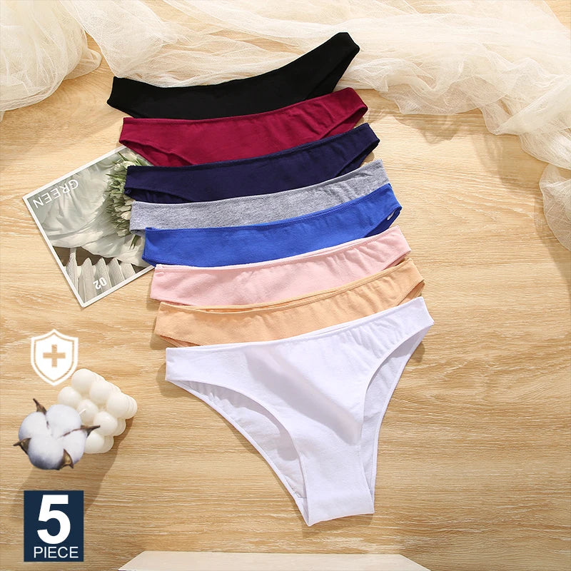 Cotton Comfort Panty Set – 5 Pack