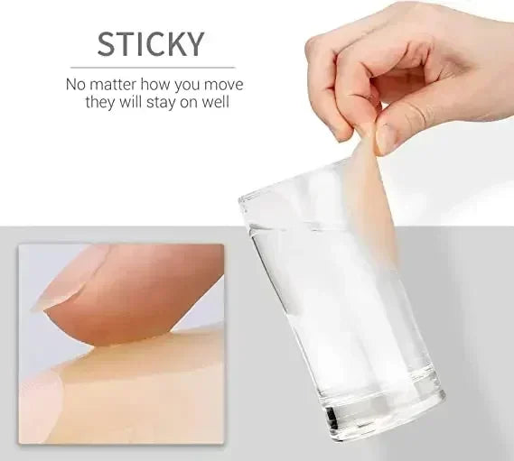 New Reusable Silicone Nipple Cover for Women Bra Sticker Breast Petal Strapless Bra Invisible Boob Pads Chest Pasties Intimates