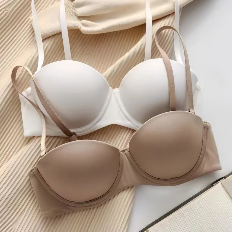 Padded Invisible Push-Up Bra for Women