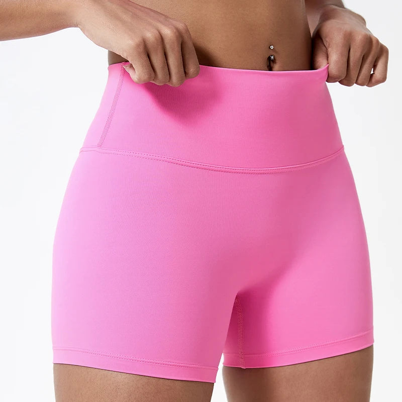 Women’s High-Waist Running Shorts – Buttock Lift & Slim Fit