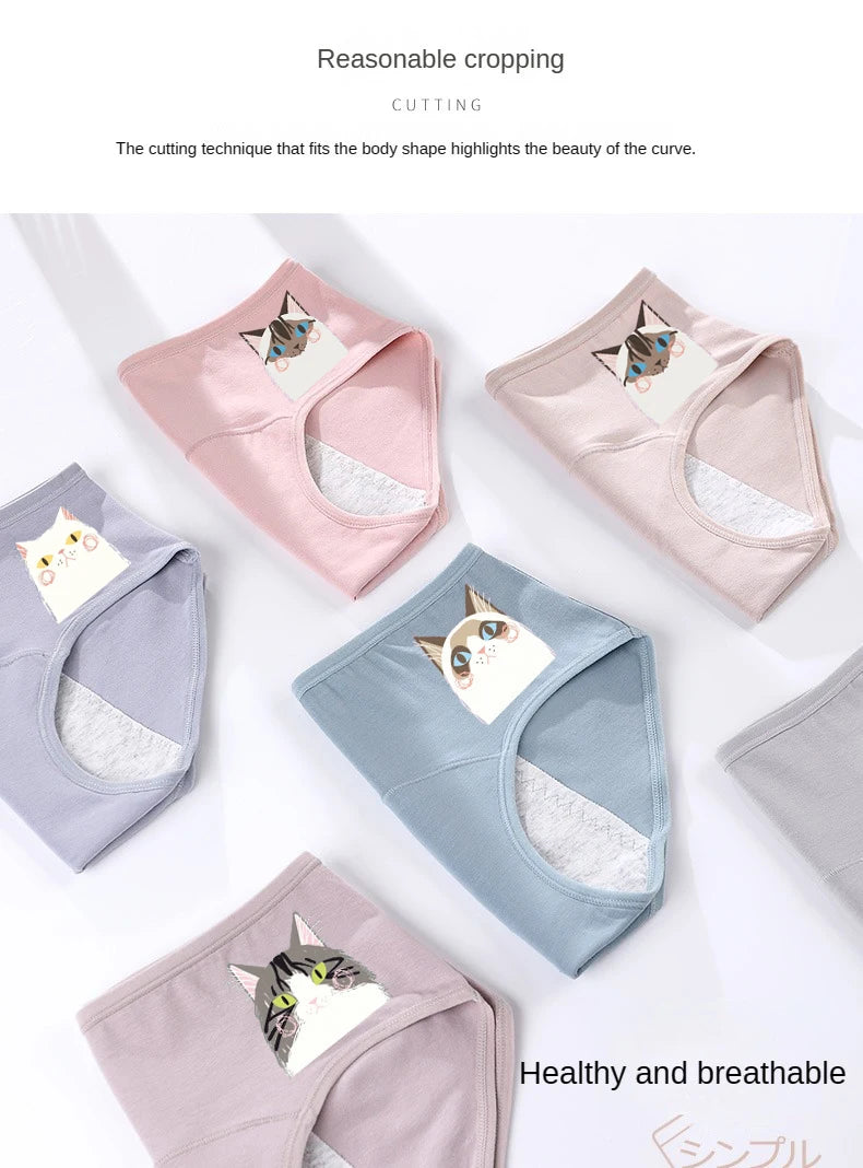 3-Pack Women’s Leakproof Menstrual Briefs