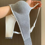 Wireless Push Up Bra A-C Cup Seamless Invisible Bralette w/ 3D Pads Anti-Sagging Comfort for Small Chest No Trace Underwear