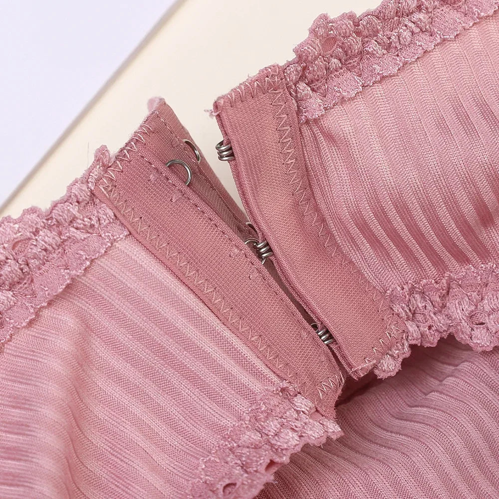 Summer Strapless Women Bras Back Lace Sexy Chest Tops Seamless Breathable Underwear Brassiere Solid Invisible Chest Wraps Bra