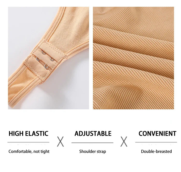 Full Body High Elastic Bodysuit Shapewear – Seamless Tummy Control Waist Trainer